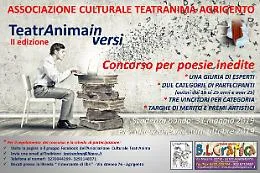 Concorso di poesia &ldquo;TeatrAnimainversi&rdquo;: al via la seconda edizione
