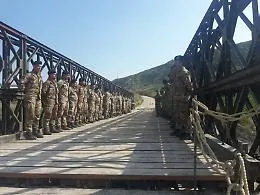 Mussomeli, pronto il ponte Bailey: entro Pasqua l'apertura