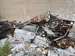 Attentato Pizzolungo, auto blindata del giudice Palermo tra rifiuti in autoparco