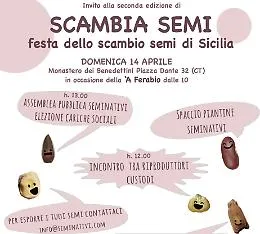 I "carbonari" dei semi si incontrano domenica 14 aprile a Catania