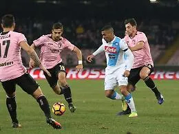 Serie A, miracolo Palermo: 1 a 1 a Napoli
