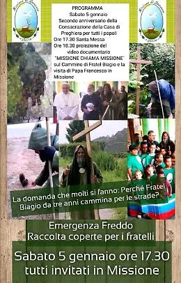 Palermo, i due anni della Casa di Preghiera di Biagio Conte