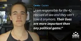 Carola Rackete, la capitana che sfida il "capitano"