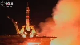 La Soyuz &egrave; decollata dalla base di Baikonur
A bordo c'&egrave; l'astronauta Luca Parmitano