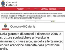 "Scuole chiuse a Catania", ma &egrave; una bufala