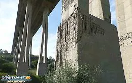Agrigento, il viadotto che fa paura