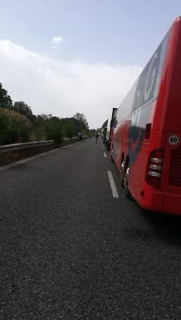 Messina-Catania, albero abbattuto sulla carreggiata dell'A18: lunghe code in autostrada