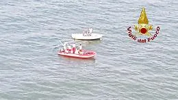 Natante in avaria nel mare di Catania, soccorso e rimorchiato