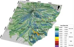 Etna, la nuova mappa del rischio&nbsp;per chi vive ai piedi del vulcano