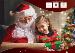 La casa di Babbo Natale  a Taormina