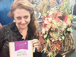 Con Flavia l&rsquo;Etna custodisce la medaglia d&rsquo;oro di fiori di zucchero