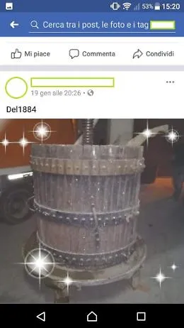 Catania, ruba un torchio e lo mette in vendita su Facebook: denunciato