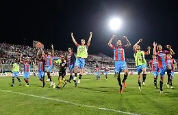 Catania-Feralpisal&ograve;: le foto della vittoria dei rossazzurri