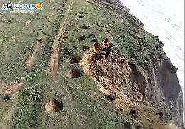 Crolli a Drasy dopo le esercitazioni militari
