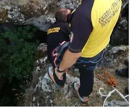 Monti di Fondachelli Fantina, Soccorso alpino della Gdf salva speleologo messinese