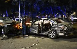 Catania, maxiscontro in viale Sanzio causato da malore di automobilista