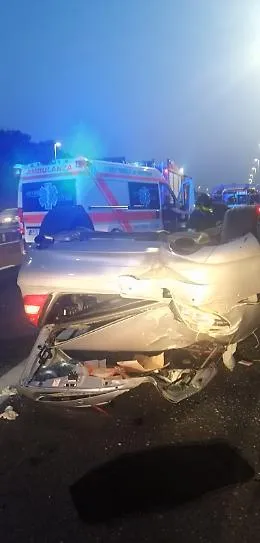 S. A. li Battiati, pauroso incidente stradale 
ferito in codice rosso e traffico in  tilt