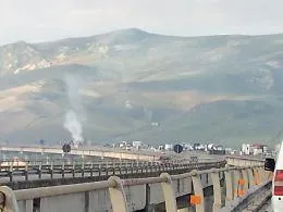 Tir in fiamme lungo la A19, rallentamenti tra Enna e Caltanissetta