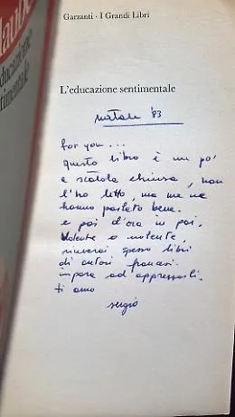 Prof di Augusta trova dedica d'amore in libro acquistato in bancarella e lancia #cercandoSergio