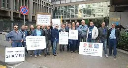 Catania, ex Myrmex protestano davanti sede Regione a Catania