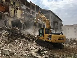 Ribera, abbattute le palazzine popolari