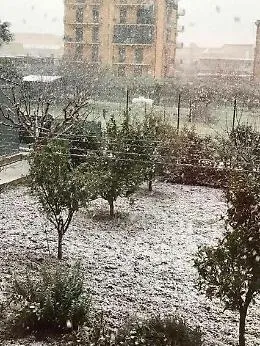 L'agrigentino stretto nella morsa del gelo