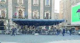 A Catania &egrave; gi&agrave; Capodanno: al via il primo dei due concerti