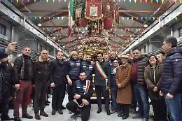 Sant'Agata, candelora dei pescivendoli al Maas