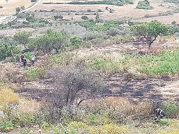 Un grosso incendio &egrave; divampato nelle vicinanze delle catacombe paleocristiane a Naro