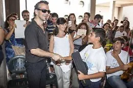 Piero Pel&ugrave; a Librino per incontrare i ragazzi dell'orchestra "Musicainsieme"