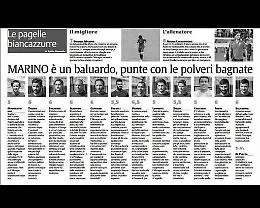Marino &egrave; un baluardo, punte con le polveri bagnate