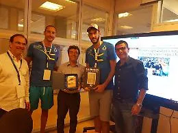 Beach volley, l'argento di Rio Paolo Nicolai in visita a La Sicilia: "Ma quant'&egrave; bello giocare a Catania"