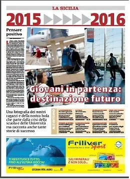 Con La Sicilia in edicola il primo inserto di fine anno