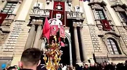 Sant'Agata, lo spettacolo della Carrozza del Senato