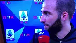 Juve Napoli, Higuain alla siciliana: &laquo;Minchia! Come le montagne russe&raquo;