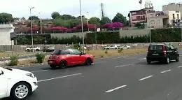 Tondo Gioeni, la bretella sembra funzionare: traffico scorrevole