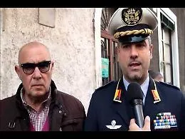 Blitz polizia municipale in via Bruno a Catania