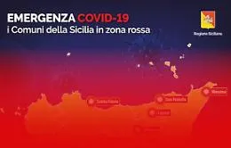 In Sicilia restano "rossi" 24 Comuni, Palermo da domani torna arancione