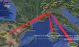 Traffico internazionale di droga: 9 arresti in Italia, uno a Pozzallo