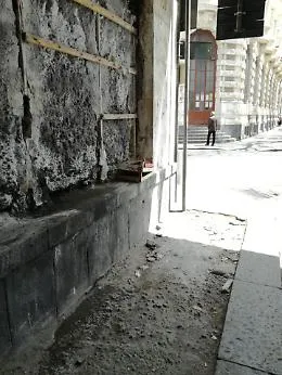 Catania: il degrado del tunnel sotto la villa Bellini