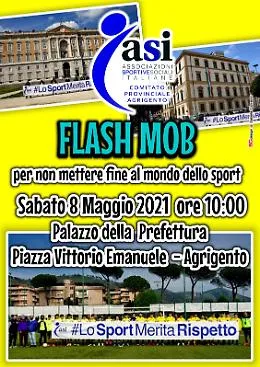"Lo sport merita rispetto", domani, 8 maggio, Flash mob ad Agrigento