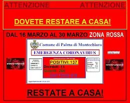 Coronavirus, a Palma di Montechiaro, la situazione &egrave; diventata allarmante. Il virus cresce sempre pi&ugrave;, malgrado, la zona rossa da oltre 10 giorni