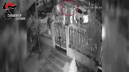 La maxirissa scoppiata ad Aci Sant'Antonio: il video dei carabinieri