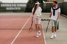 Il Circolo Tennis Agrigento diventa il set per uno shooting fotografico