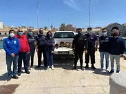 Favignana, recuperate quattro anfore puniche da una nave naufragata