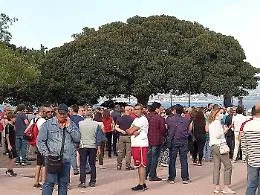 Messina, negazionisti del covid in piazza, magistrato in testa al corteo