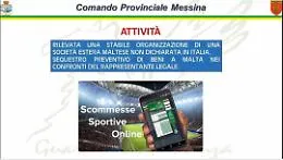 Messina, maxi evasione da 85 mln con le scommesse on line: sequestrati a Malta 3,5 milioni