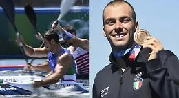 Tokyo, altra grande notte azzurra: Rizza argento nella canoa, Paltrinieri bronzo nella 10 km nuoto di fondo