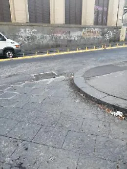Catania: ricomparso il cordolo in via Sant'Euplio