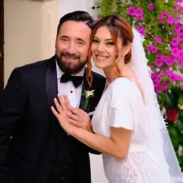 Federico Zampaglione sposo d'agosto: fiori d'arancio con la sua Giglia